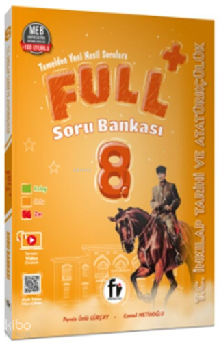 Fi Yayınları 8. Sınıf T.C. İnkılap Tarihi ve Atatürkçülük Full Soru Bankası