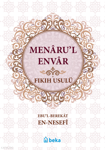 Fıkıh Usulü - Menarul Envar | benlikitap.com