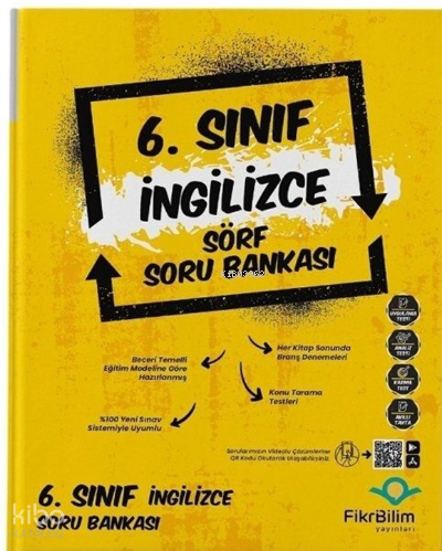 Fikri Bilim 6.Sınıf İngilizce Soru Bankası