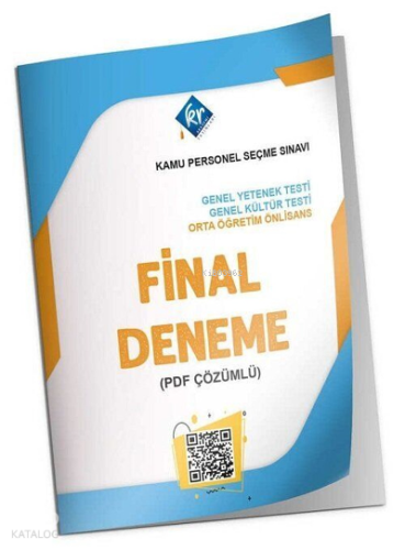 Final Ortaöğretim Önlisans Deneme | benlikitap.com