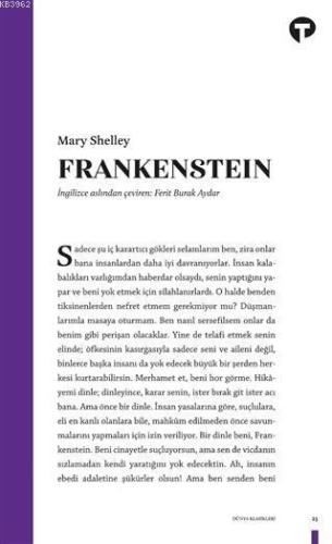 Frankenstein | benlikitap.com
