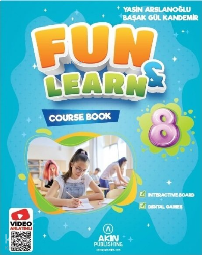 Fun and Learn 8 (Course Book, Test Book) | benlikitap.com