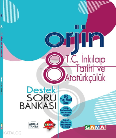 Gama 8.Sınıf Orjin T.C.İnk. Tar. Ve Atatürkçülük Destek SB | benlikita