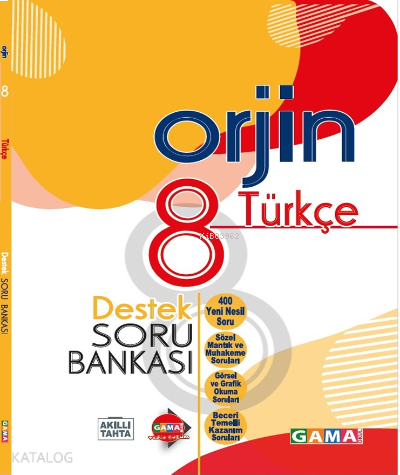 Gama 8.Sınıf Orjin Türkçe Destek SB | benlikitap.com