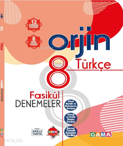 Gama 8.Sınıf Orjin Türkçe Fas. Dnm | benlikitap.com