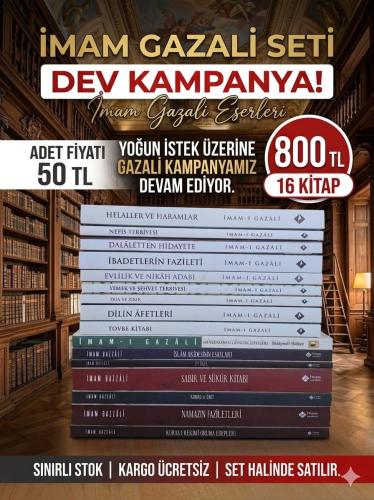 İmam Gazali Külliyatı 16 Kitap Set | benlikitap.com