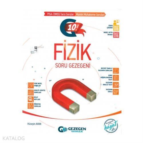 Gezegen Yayınları 10. Sınıf Fizik Soru Gezegeni Gezegen 