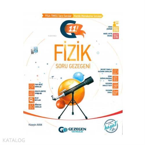 Gezegen Yayınları 11. Sınıf Fizik Soru Gezegeni Gezegen 