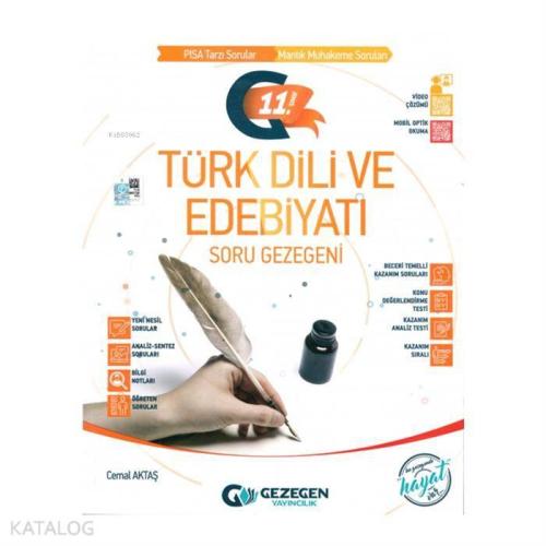 Gezegen Yayınları 11. Sınıf Türk Dili Ve Edebiyatı Soru Gezegeni Gezegen 