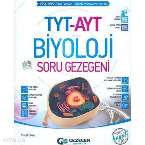 Gezegen Yayınları TYT AYT Biyoloji Soru Gezegeni Gezegen 