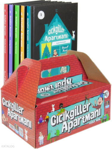 Gıcıkgiller Apartmanı (5 Kitaplık Set - Kutulu) | benlikitap.com