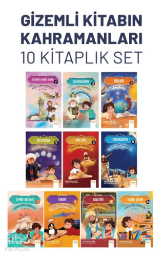 Gizemli Kitabın Kahramanları-10 Kitaplık Set | benlikitap.com
