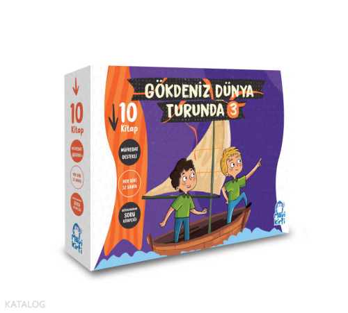 Gökdeniz Dünya Turunda 3 - 2. Sınıf Hikaye Seti (10 Kitap)