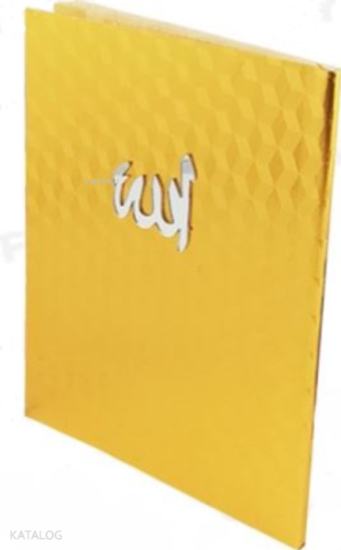 Gold Kaplama Çanta Boy Türkçeli Yasin