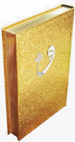 Gold Kaplama Kutulu Mühürlü Orta Boy Kur'an-ı Kerim (kod:KT058GOLD) | 