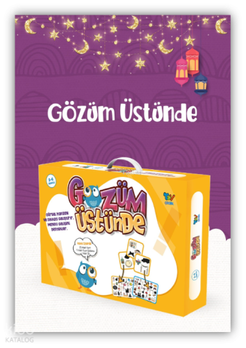 Gözüm Üstünde Etkinlik Seti | benlikitap.com