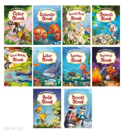 Güçlü Karakter Serisi - 10 Kitap Takım