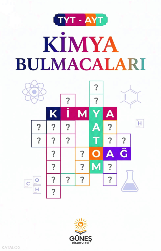 Güneş Kitabevleri TYT - AYT Kimya Bulmacaları | benlikitap.com