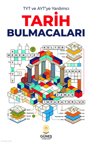 Güneş Kitabevleri TYT ve AYT'ye Yardımcı Tarih Bulmacaları | benlikita