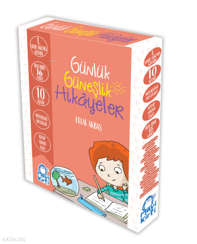 Günlük Güneşlik Hikayeler 1 Sınıf Okuma Seti; 10 Kitap Takım