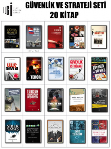 Güvenlik ve Strateji Set 20 Kitap Takım | benlikitap.com