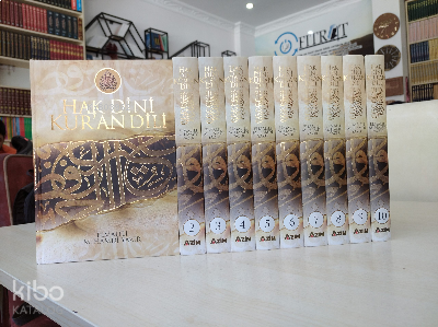 Hak Dini Kur'an Dili (10 Cilt, Büyük Boy, Şamua-Kutulu)