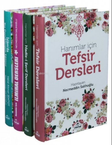 Hanımlara Tefsir, Hadis, İlmihal Eğitim Seti 4 Kitap | benlikitap.com