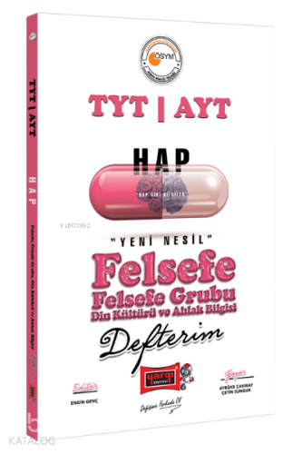 Hap TYT AYT Felsefe Defterim