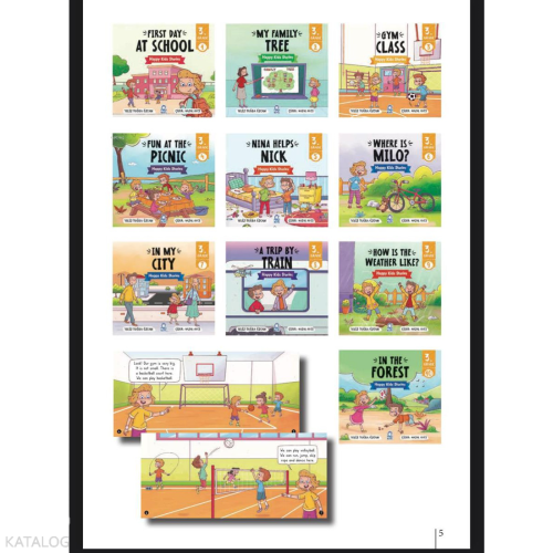 Happy Kids Stories 3 - 10 Kitap