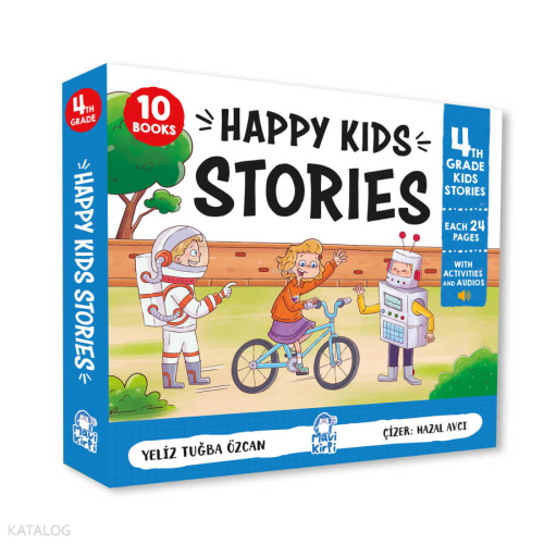 Happy Kids Stories 4 - 10 Kitap