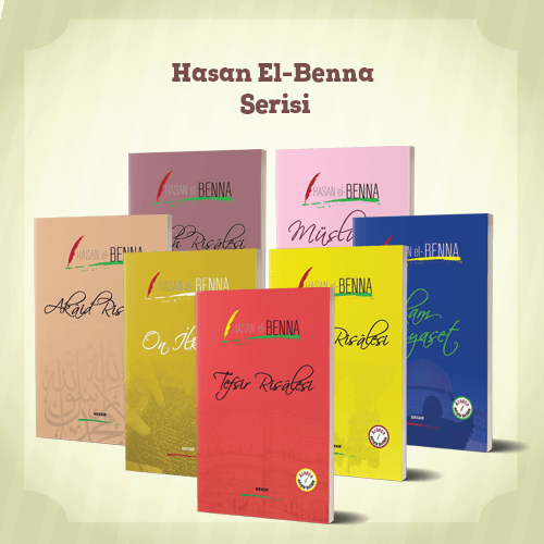 Hasan El Benna 7 Kitap, İki Dil Bir Kitap (Arapça-Türkçe)