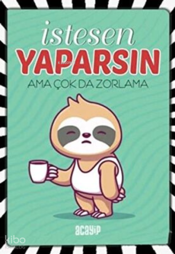 Havalı Tembel Hayvan Defter - Havalı Defterler