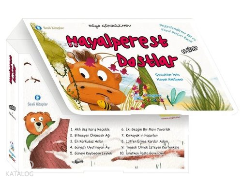 Hayalperest Dostlar Serisi Seti - 10 Kitap Takım Kutulu | benlikitap.c