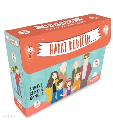 Hayat Dediğin Seti - 5 Kitap Takım - Kutulu