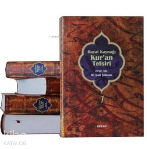 Hayat Kaynağı Kur'an Tefsiri Sempatik Boy; (5 Kitap Takım Kutulu) | be