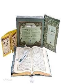 Hayrat Kur'an Kalemi, Kur'an Okuyan Kalem Kur'an (Yeşil-Orta Boy) | be