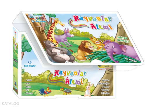 Hayvanlar Âlemi – Kutulu 10 Kitap | benlikitap.com