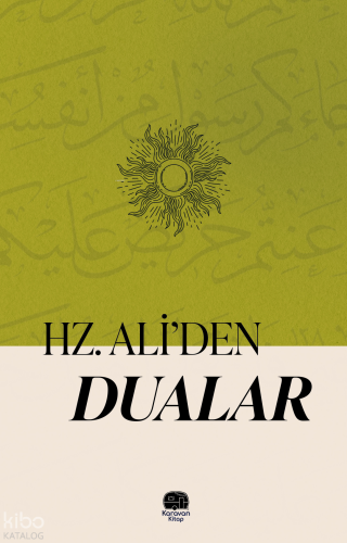 Hazreti Ali'den Dualar | benlikitap.com
