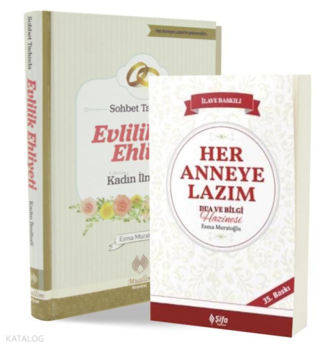 Her Anneye Lazım - Sohbet Tadında Kadın İlmihali (2 Kitap -  Ciltli)