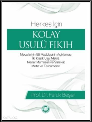 Herkes İçin Kolay Usulü Fıkıh