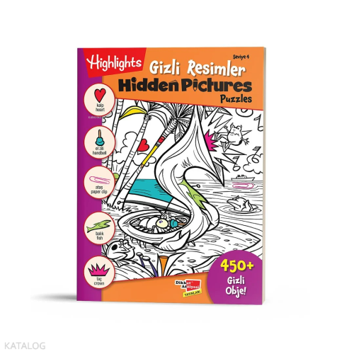 Hidden Pictures Gizli Resimler Seviye 4 | benlikitap.com