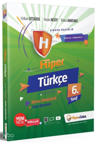 Hiper Zeka 6. Sınıf Hiper Türkçe Konu Anlatımlı & Soru Bankası | benli