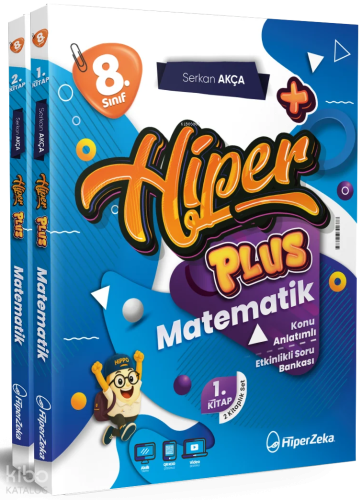 Hiper Zeka 8. Sınıf Hiper Plus Matematik Konu ve Soru Bankası | benlik