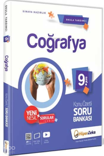 Hiper Zeka 9. Sınıf Coğrafya Konu Özetli Soru Bankası | benlikitap.com