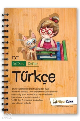 Hiper Zeka TYT Türkçe İçi Dolu Defter | benlikitap.com