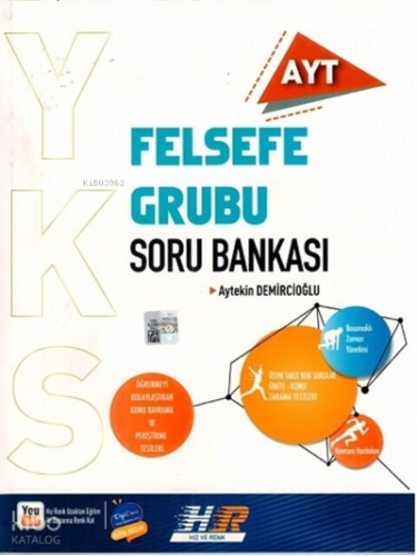 Hız ve Renk AYT Felsefe Soru Bankası | benlikitap.com
