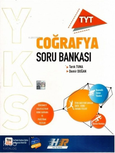 Hız ve Renk TYT Coğrafya Soru Bankası | benlikitap.com