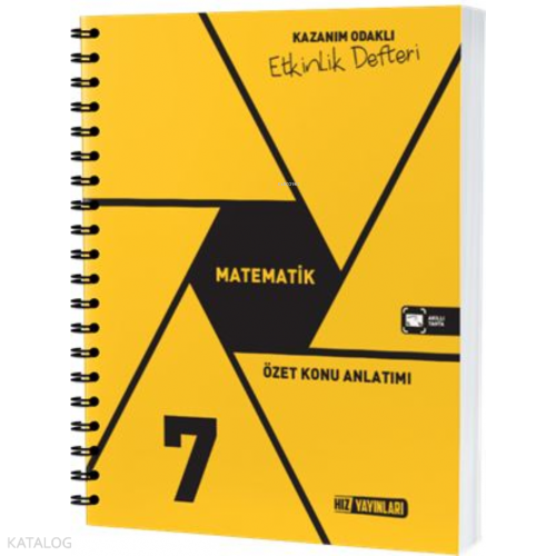 Hız Yayınları 7. Sınıf Matematik Etkinlik Defteri | benlikitap.com
