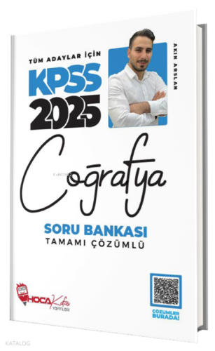 Hoca Kafası 2025 KPSS Coğrafya Soru Bankası Çözümlü | benlikitap.com