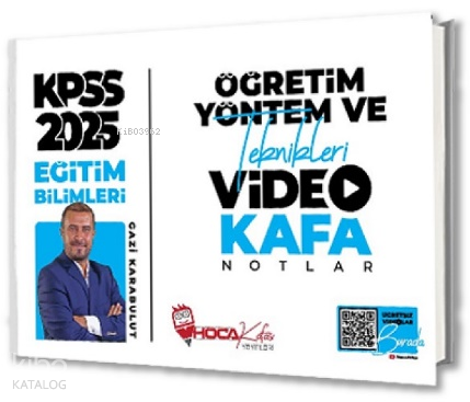 Hoca Kafası 2025 KPSS Eğitim Bilimleri Öğretim Yöntem ve Teknikleri Vi